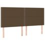 Voir la diapositive 5 : VIDAXL Sommier a lattes de lit avec matelas Marron fonce 200x200 cm