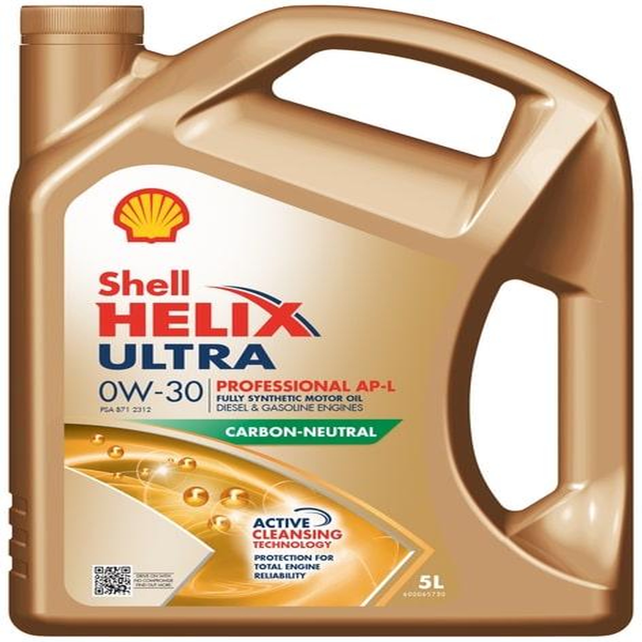 SHELL Huile de moteur synthétique professionnel 