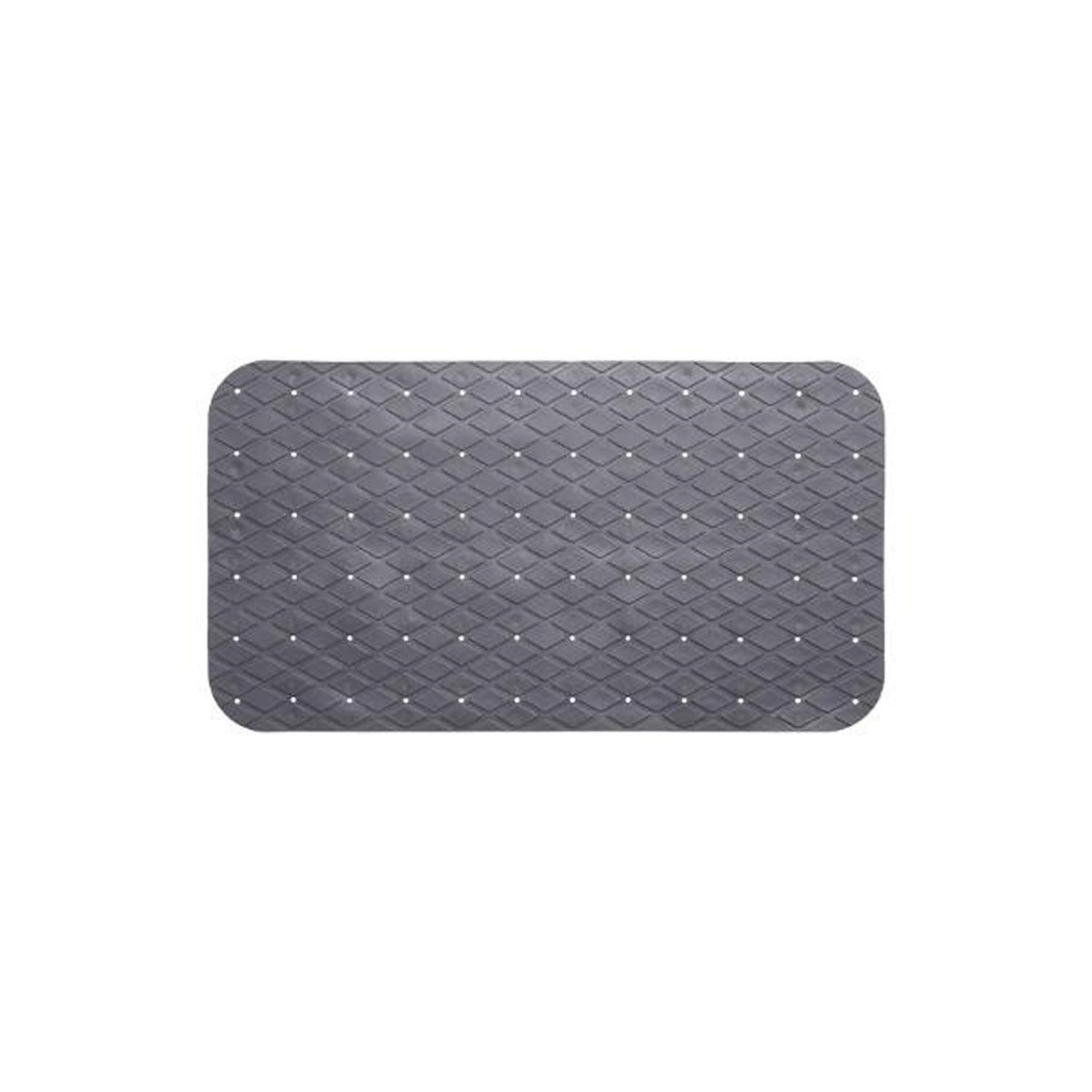 FIVE Fond de bain pvc  diamond  39x69cm gris