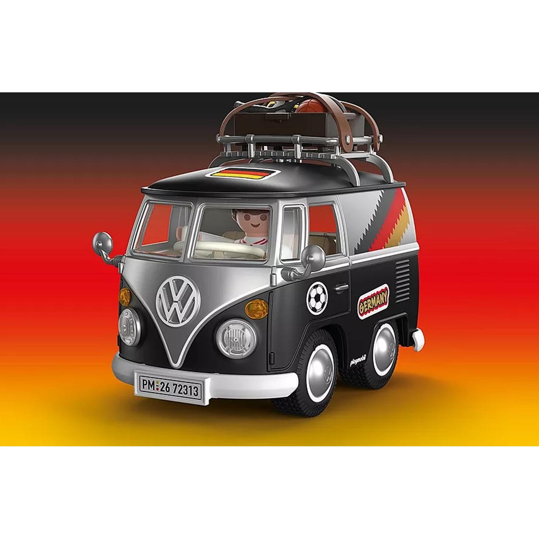 Voir la diapositive 6 : PLAYMOBIL Volkswagen T1 Camper Édition GER