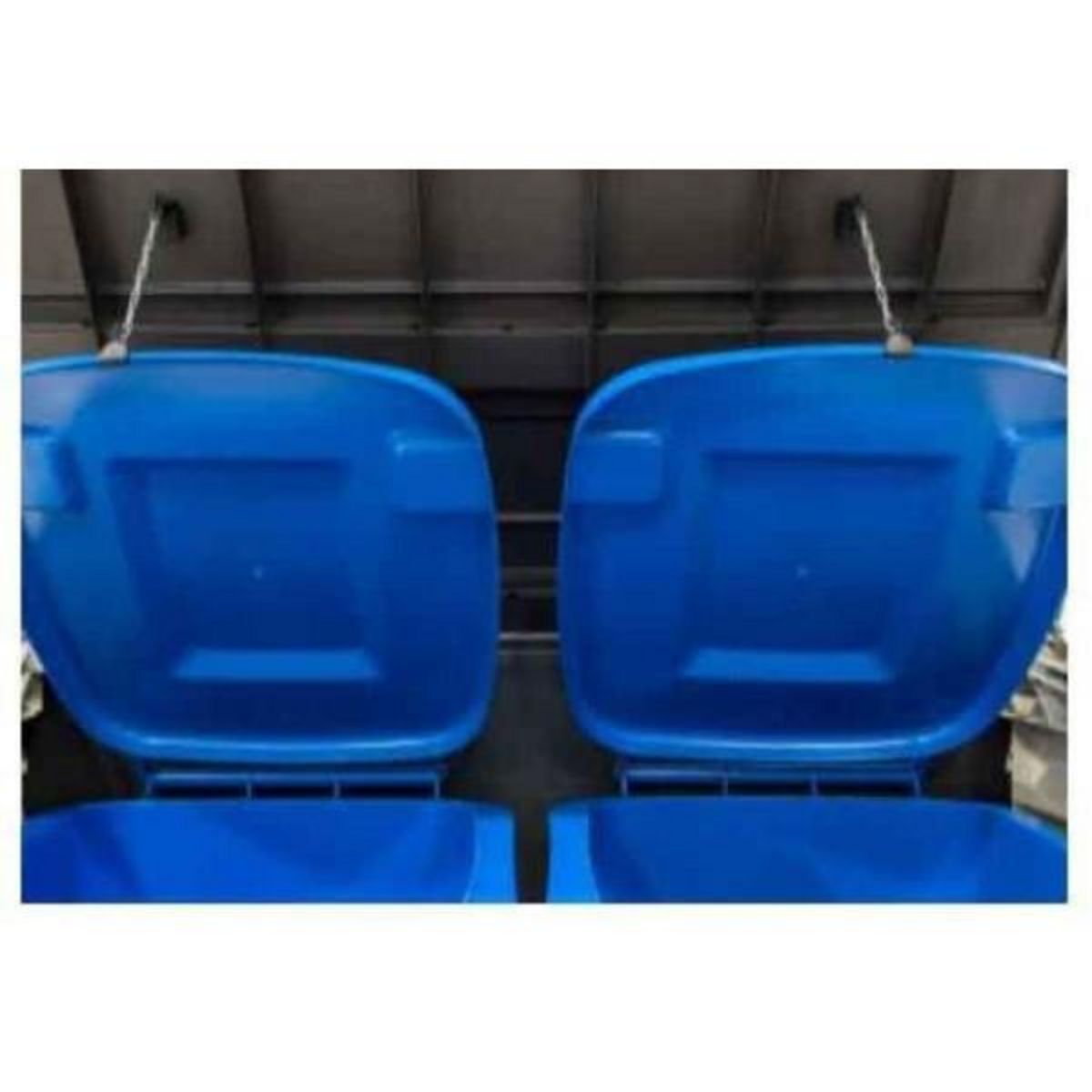 MARKET24 Coffre de rangement extérieur KETER en résine 880 litres Noir - Malle de jardin sans vérins