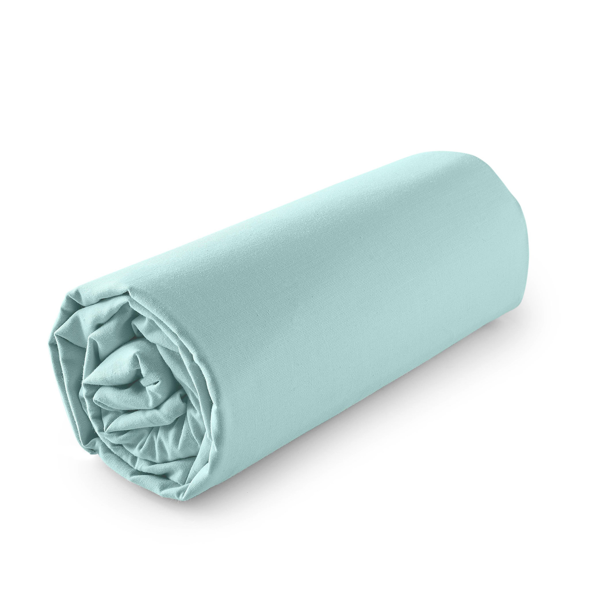 Voir la diapositive 1 : ACTUEL Drap housse uni en coton 57 fils - collection permanente