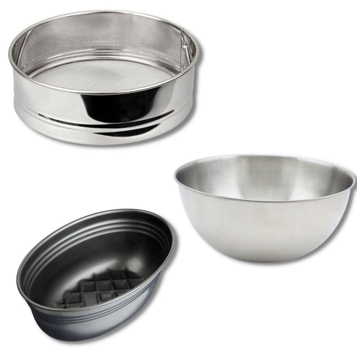 Fackelmann Ensemble 3 ustensiles spécial cuisson du pain Zenker x Fackelmann