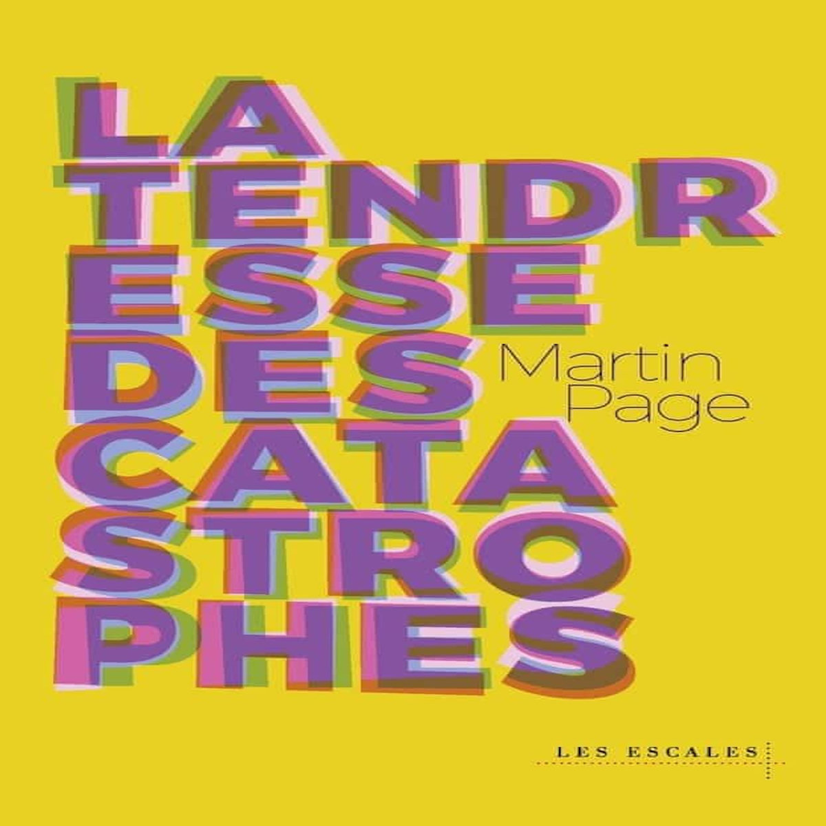 LA TENDRESSE DES CATASTROPHES, Page Martin