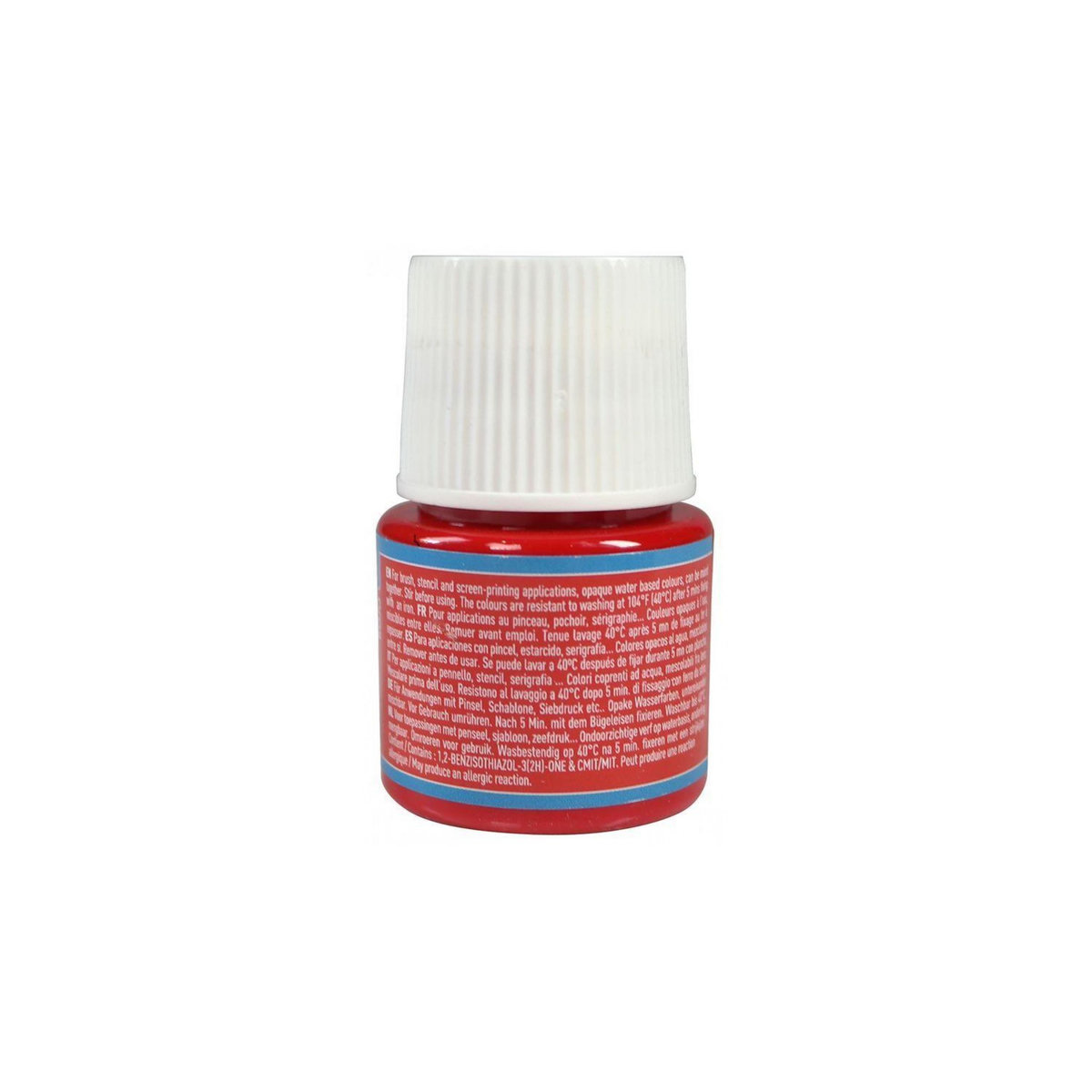 Pebeo Peinture textile Setacolor opaque - Rouge - 45 ml