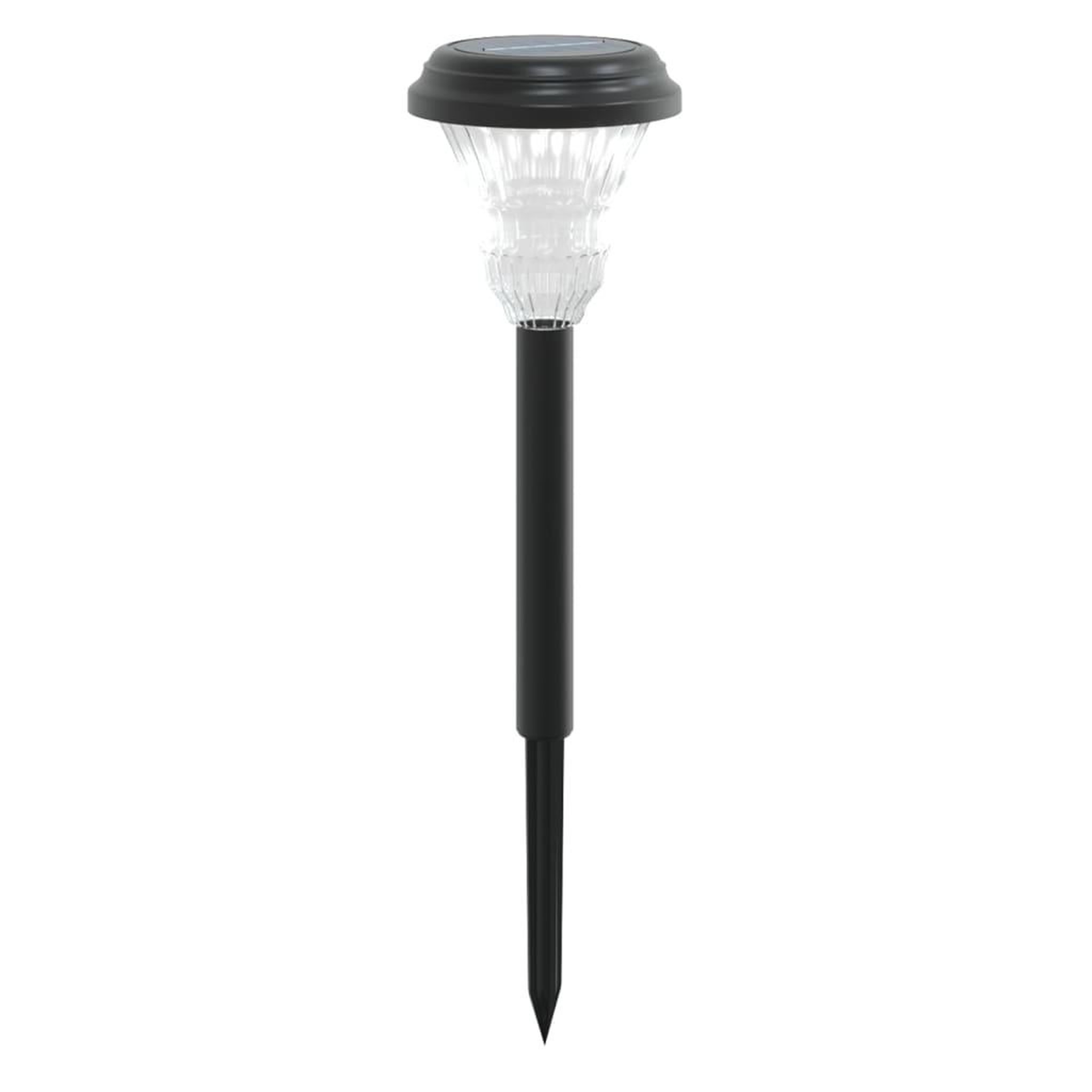Voir la diapositive 3 : VIDAXL Lampes solaires d'allees et piquets de sol 12 pcs blanc