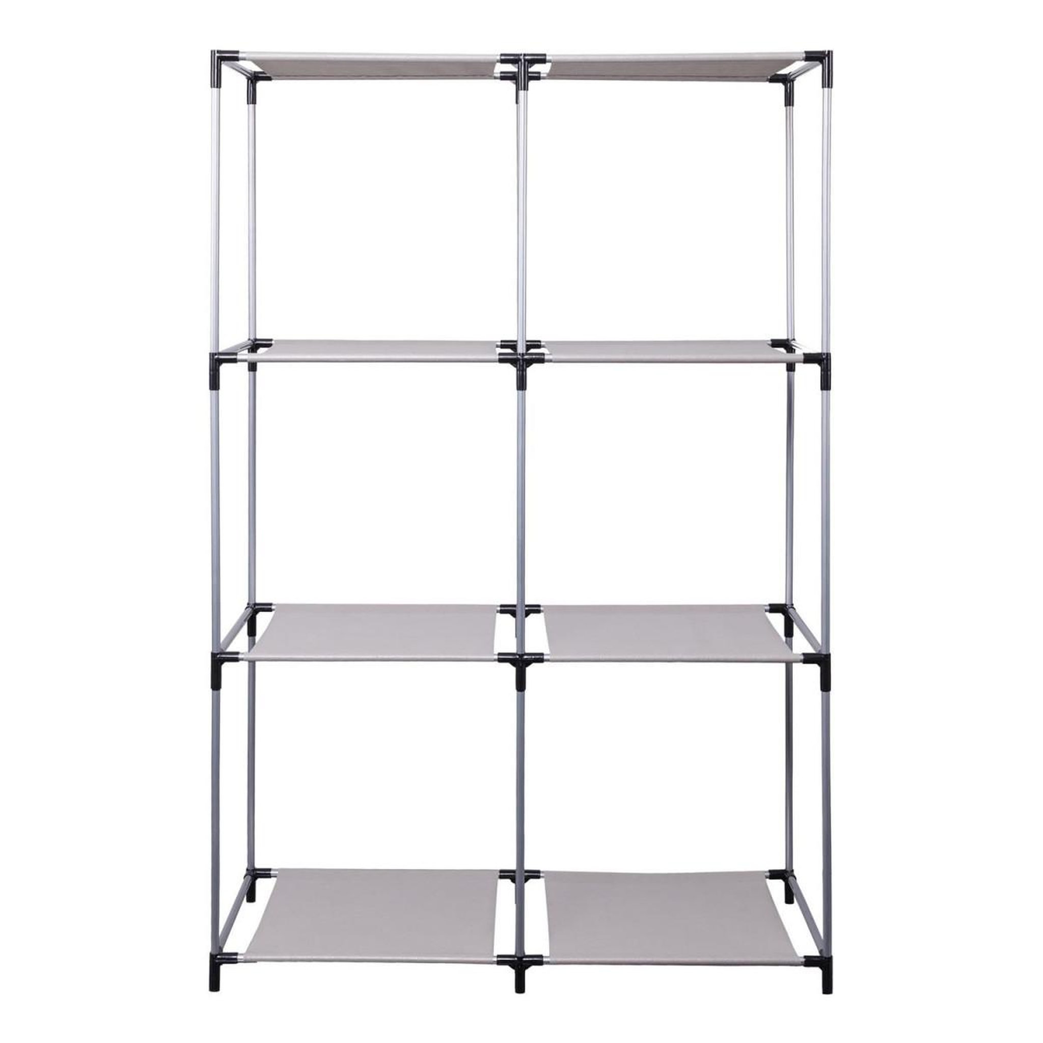Voir la diapositive 1 : Paris Prix Étagère Design 6 Casiers  Mondo  102cm Gris