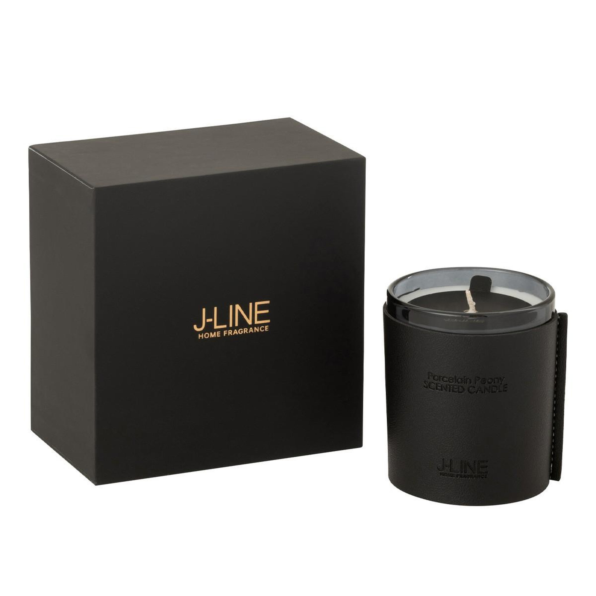 Voir la diapositive 3 : J-LINE Bougie Parfumée  Scented  14cm Black Diamond
