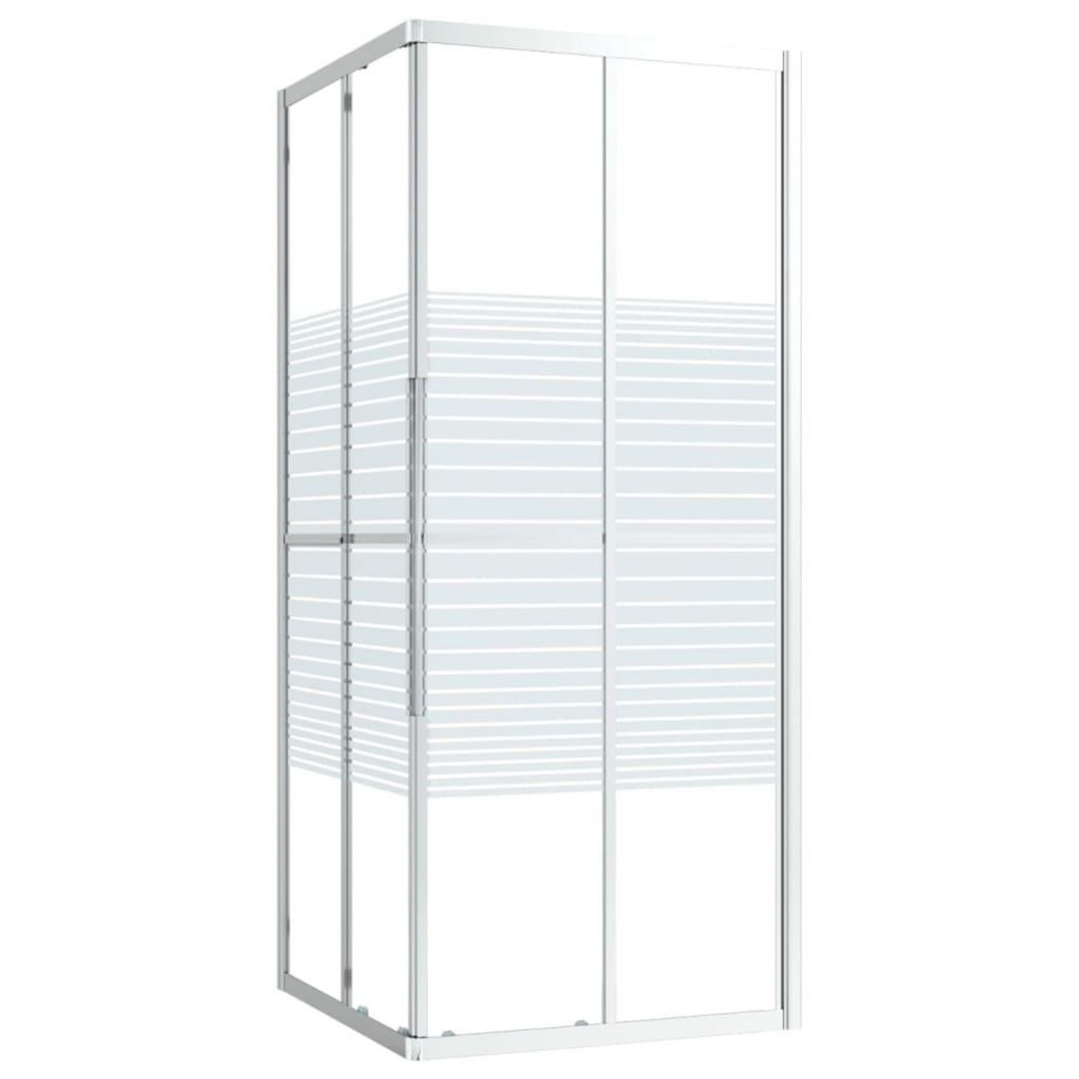 VIDAXL Cabine de douche ESG 80x80x180 cm