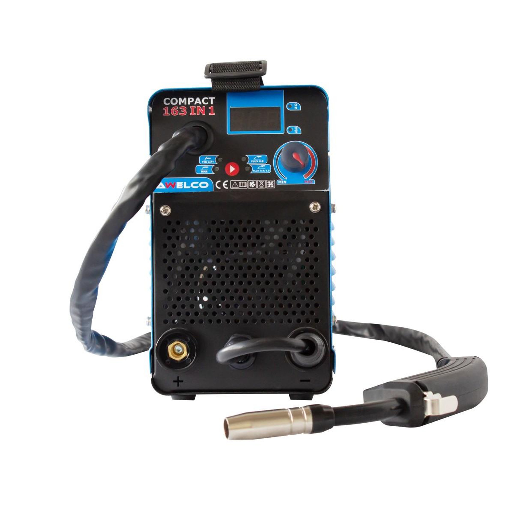 Voir la diapositive 2 : Awelco Poste à Souder Numérique MIG - MMA - TIG LIFT 3en1 Technologie IGBT Compact Polyvalent Soudage fil et Electrodes AWELCO