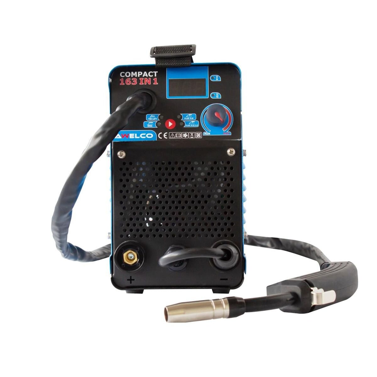 Awelco Poste à Souder Numérique MIG - MMA - TIG LIFT 3en1 Technologie IGBT Compact Polyvalent Soudage fil et Electrodes AWELCO