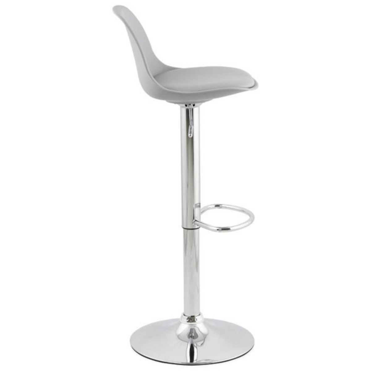 Paris Prix Tabouret de Bar  Queen  81-104cm Gris