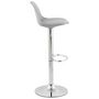 Voir la diapositive 3 : Paris Prix Tabouret de Bar  Queen  81-104cm Gris