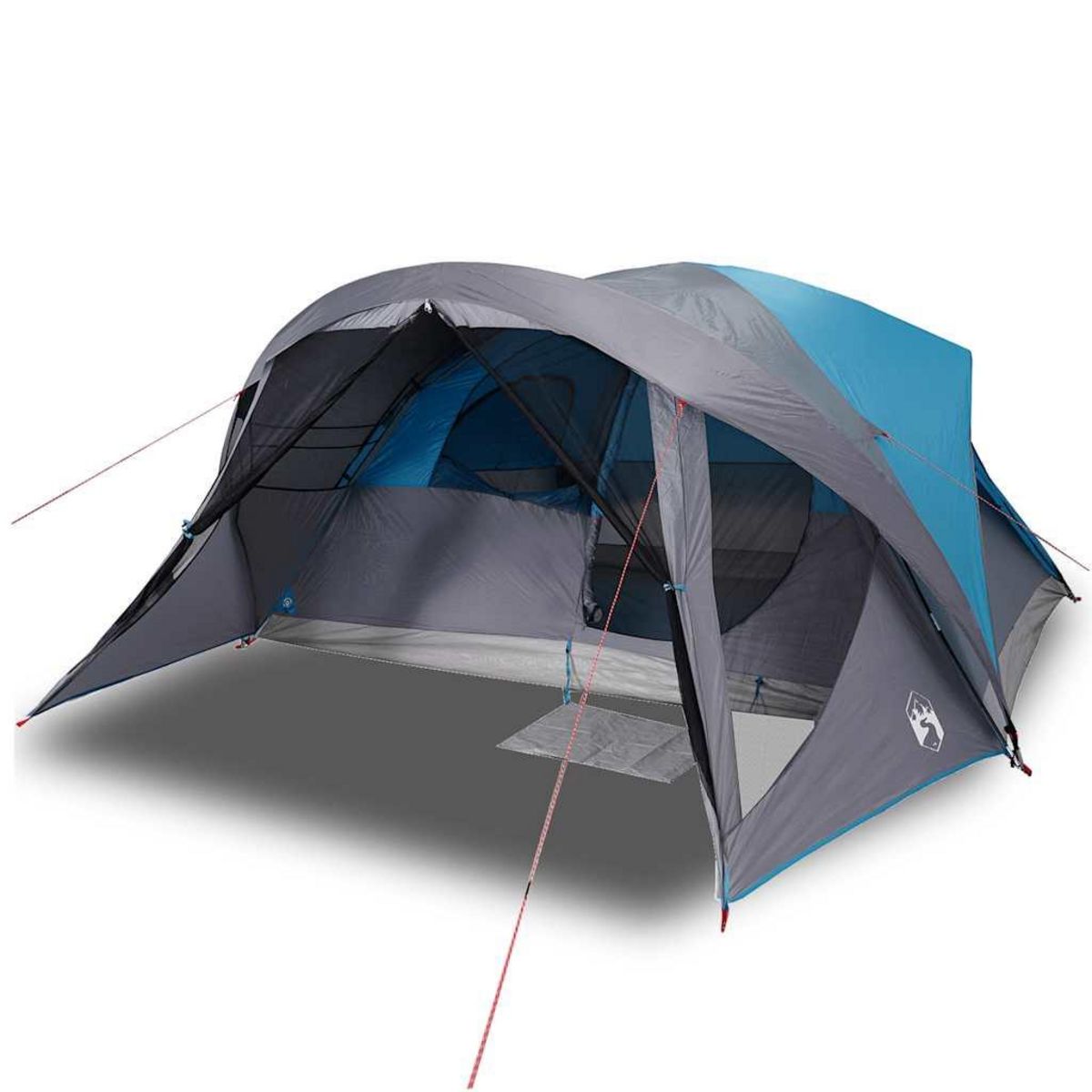 VIDAXL Tente de cabine familiale 6 personnes bleu impermeable