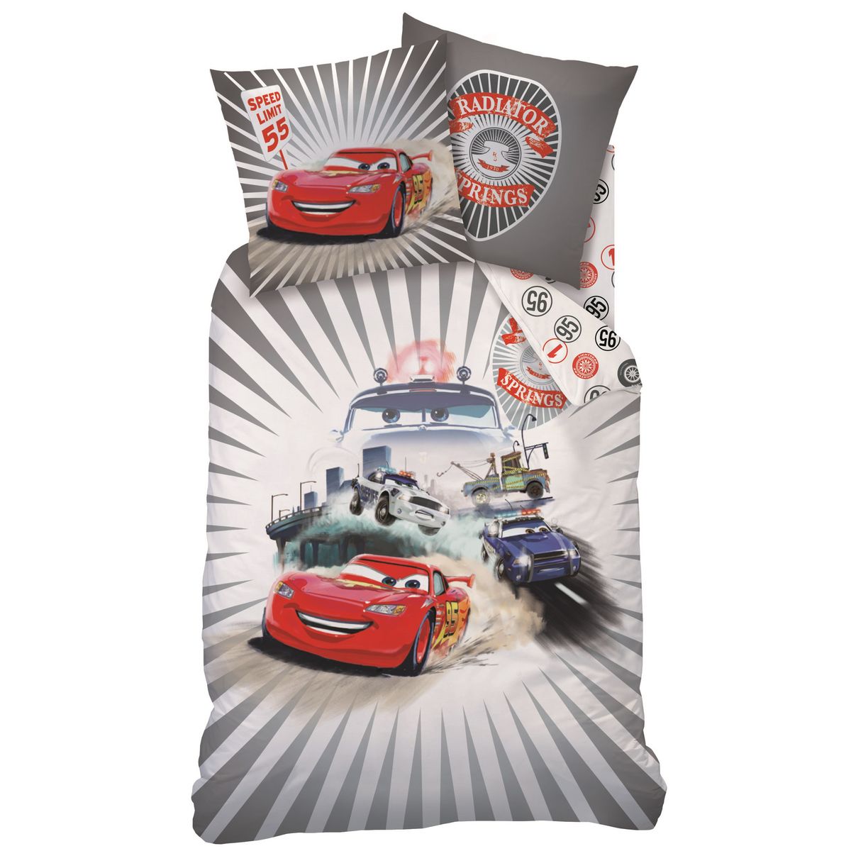 CARS Parure housse de couette CARS TOONS