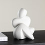 Voir la diapositive 6 : Paris Prix Statuette Sculpture en Céramique  Floda  14cm Blanc