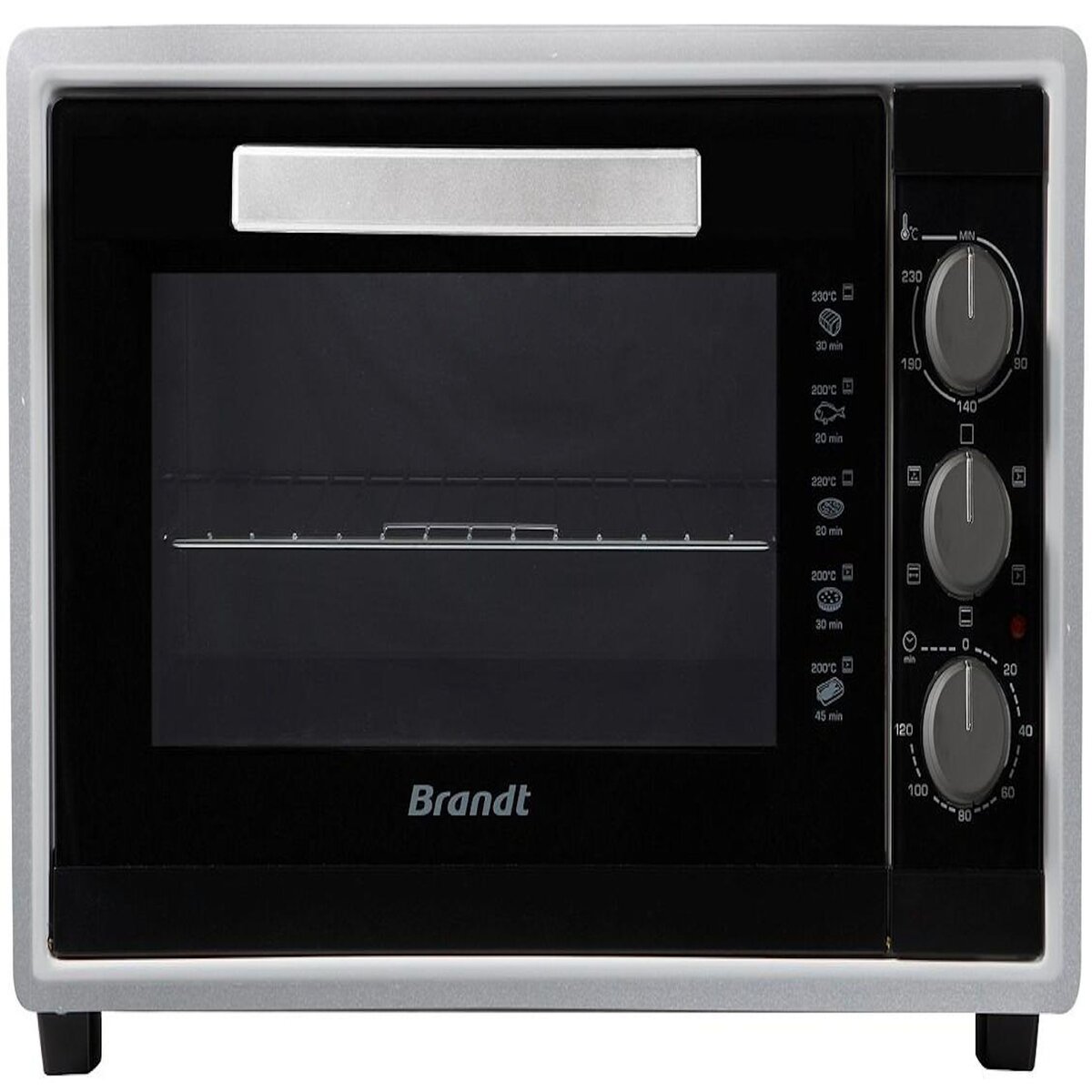 BRANDT Four multifonction 42l 1800w silver - fc4500ms