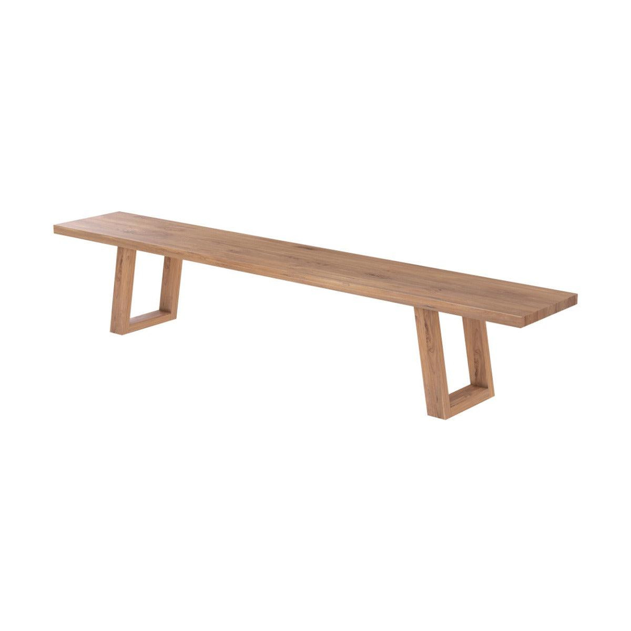 MAISON PAVANE Banc en bois de teck recyclé 240 cm-Marie