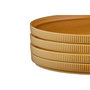 Voir la diapositive 5 : BJORN Assiette SCANDI Ø27,5cm - 4 pièces - Ocre