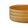 Voir la diapositive 5 : BJORN Assiette SCANDI Ø27,5cm - 4 pièces - Ocre