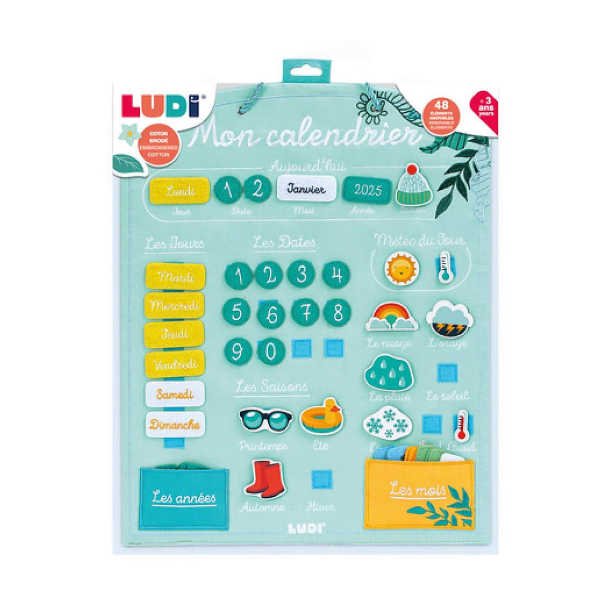 LUDI Calendrier educatif pour enfant - Amande