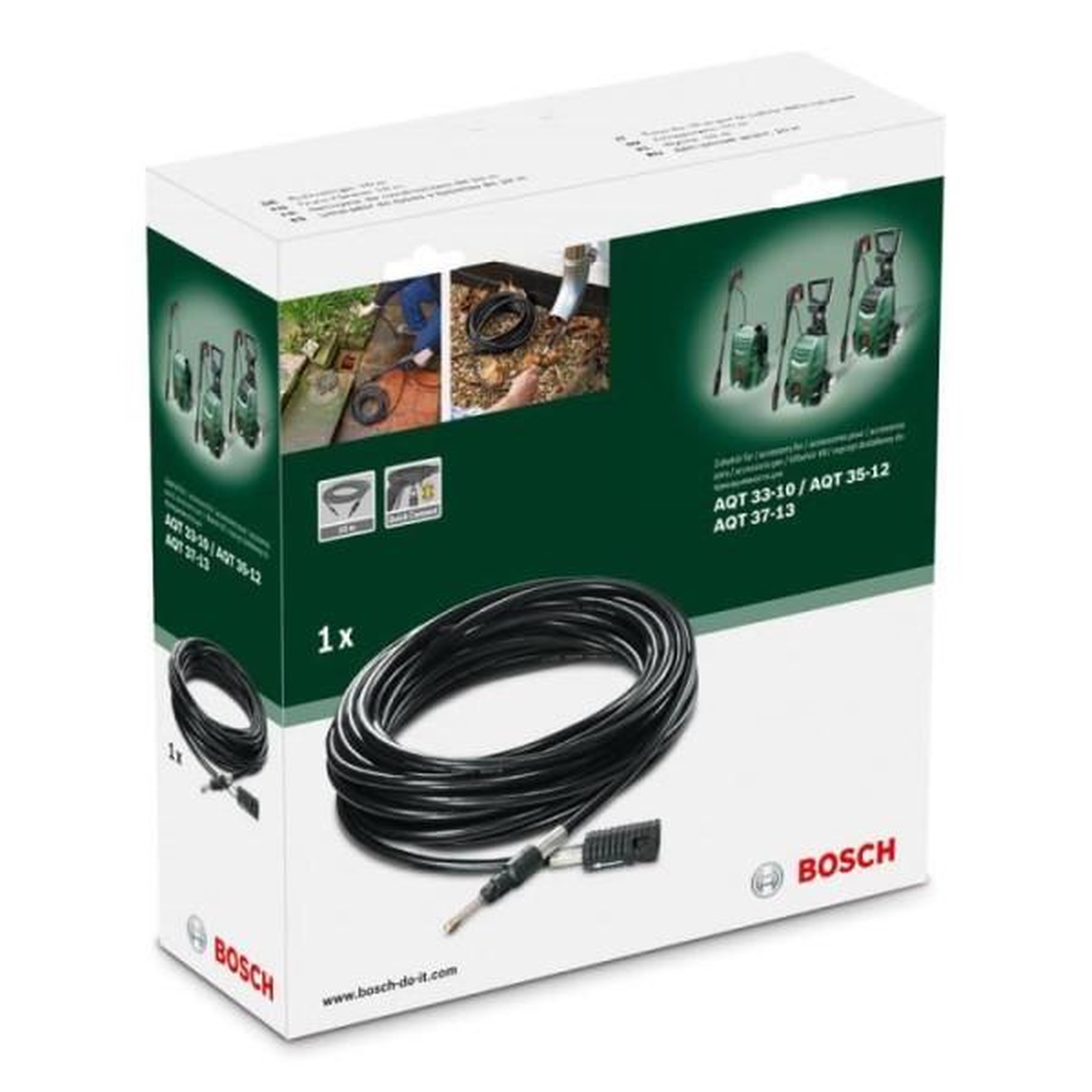 Voir la diapositive 3 : BOSCH Bosch nettoyeur de canalisations - accessoire nettoyeur haute-pression - 10 m