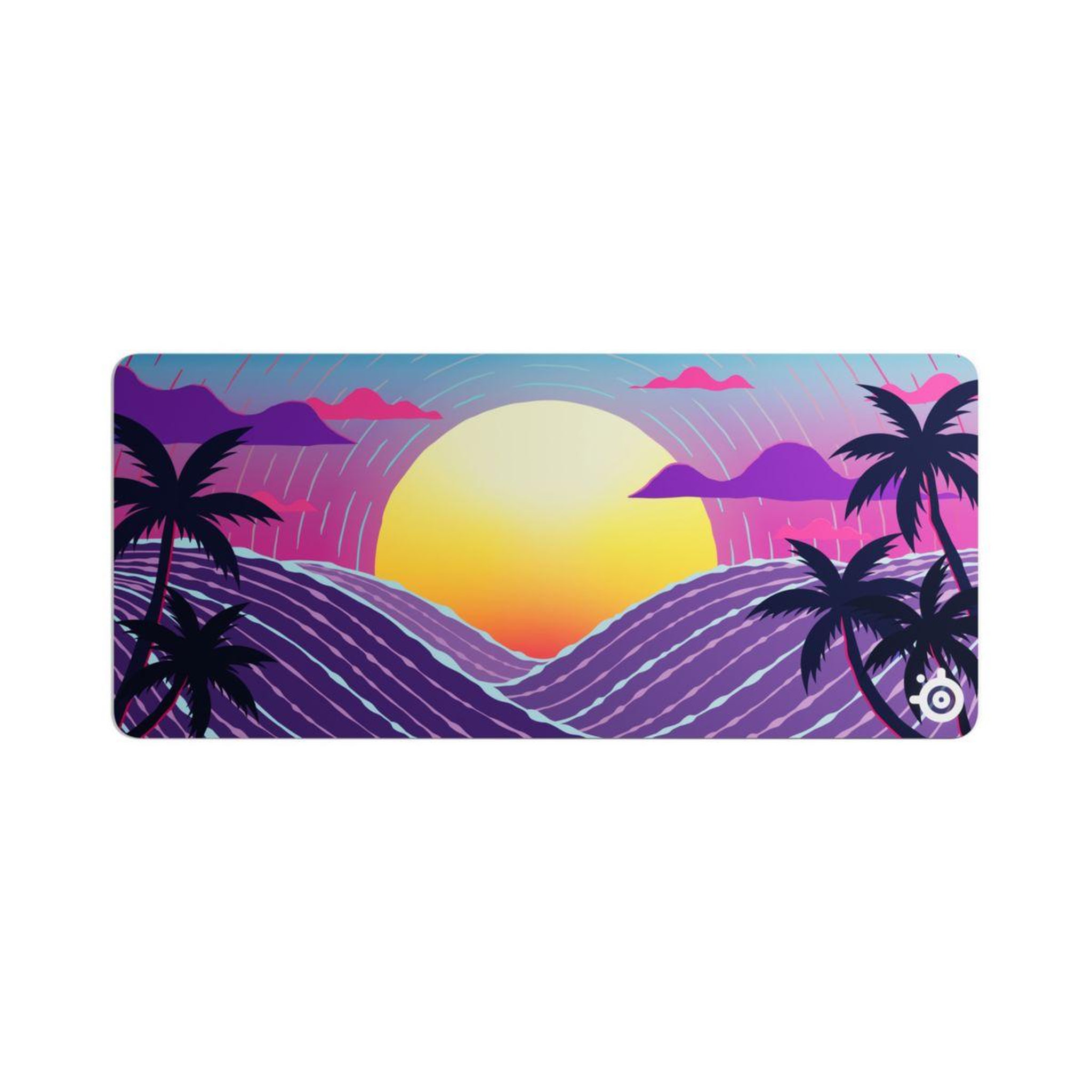 STEEL SERIES Tapis de souris QcK XXL Neon Sunset EU
