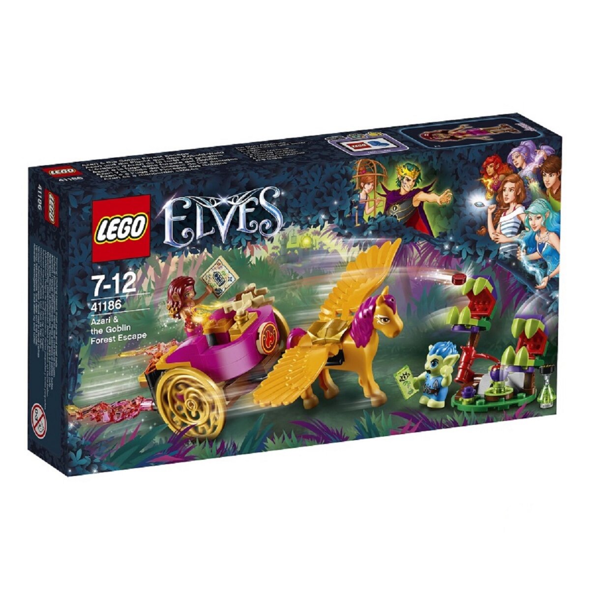 LEGO Elves 41186 - L'évasion d'Azari de la forêt des gobelins