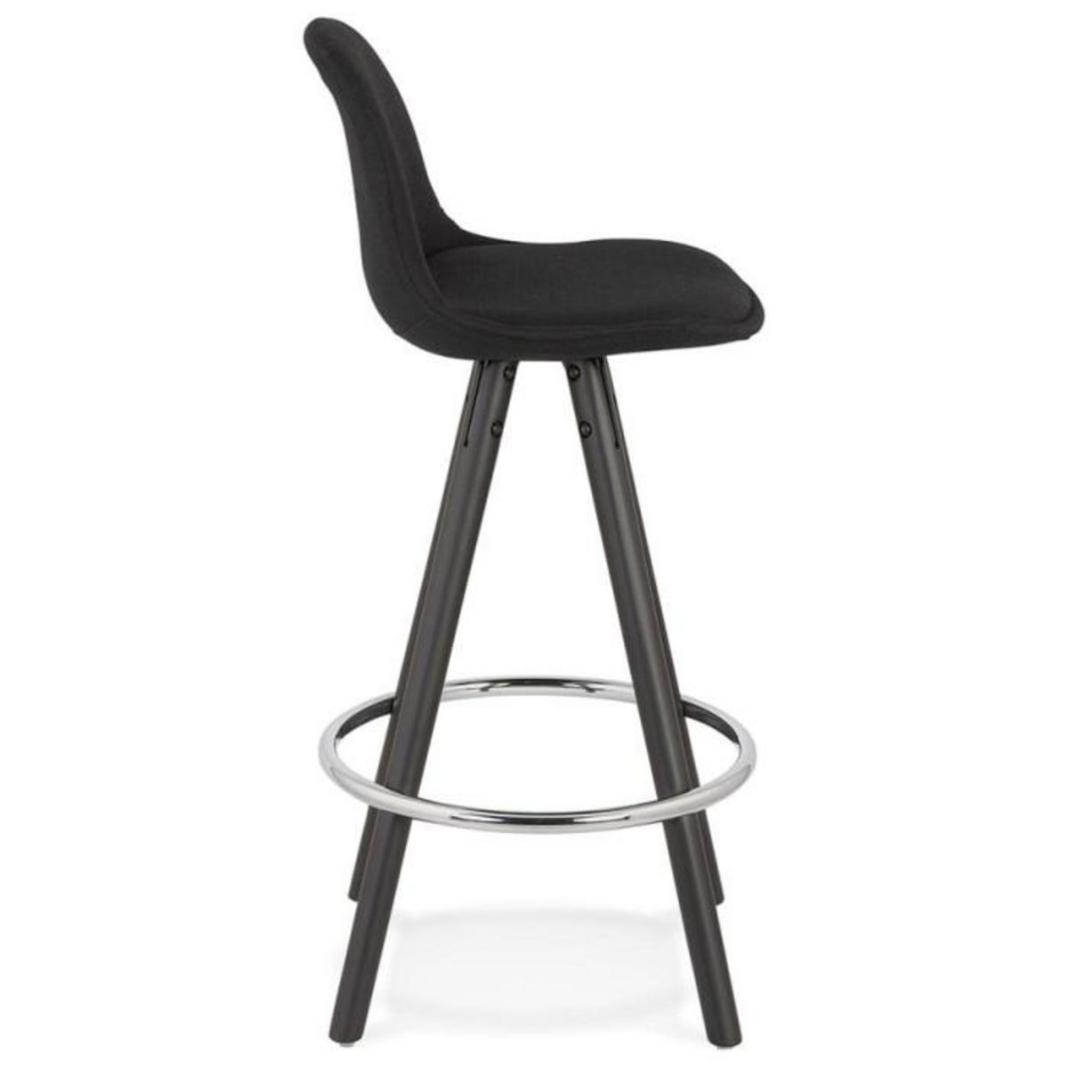 Paris Prix Tabouret de Bar Design  Cariboa  87cm Noir