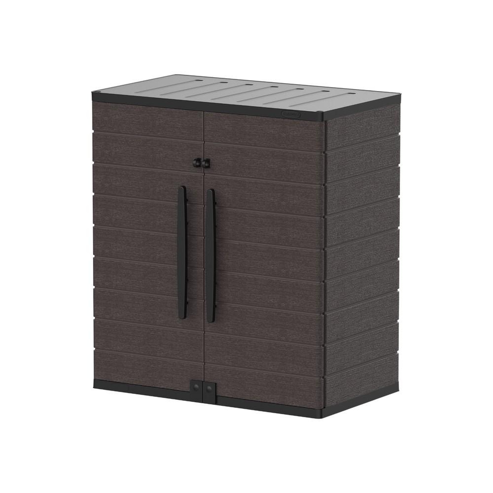 CENTRALE BRICO Armoire de rangement version basse - marron