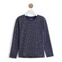 Voir la diapositive 1 : IN EXTENSO T-shirt manches longues à pois fille