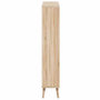 Voir la diapositive 5 : Finori Finori Armoire a chaussures Bali 49A Chene sonoma/ impression de canne