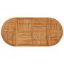 Voir la diapositive 4 : VIDAXL Table de jardin 200x90x75 cm Bois d'acacia solide