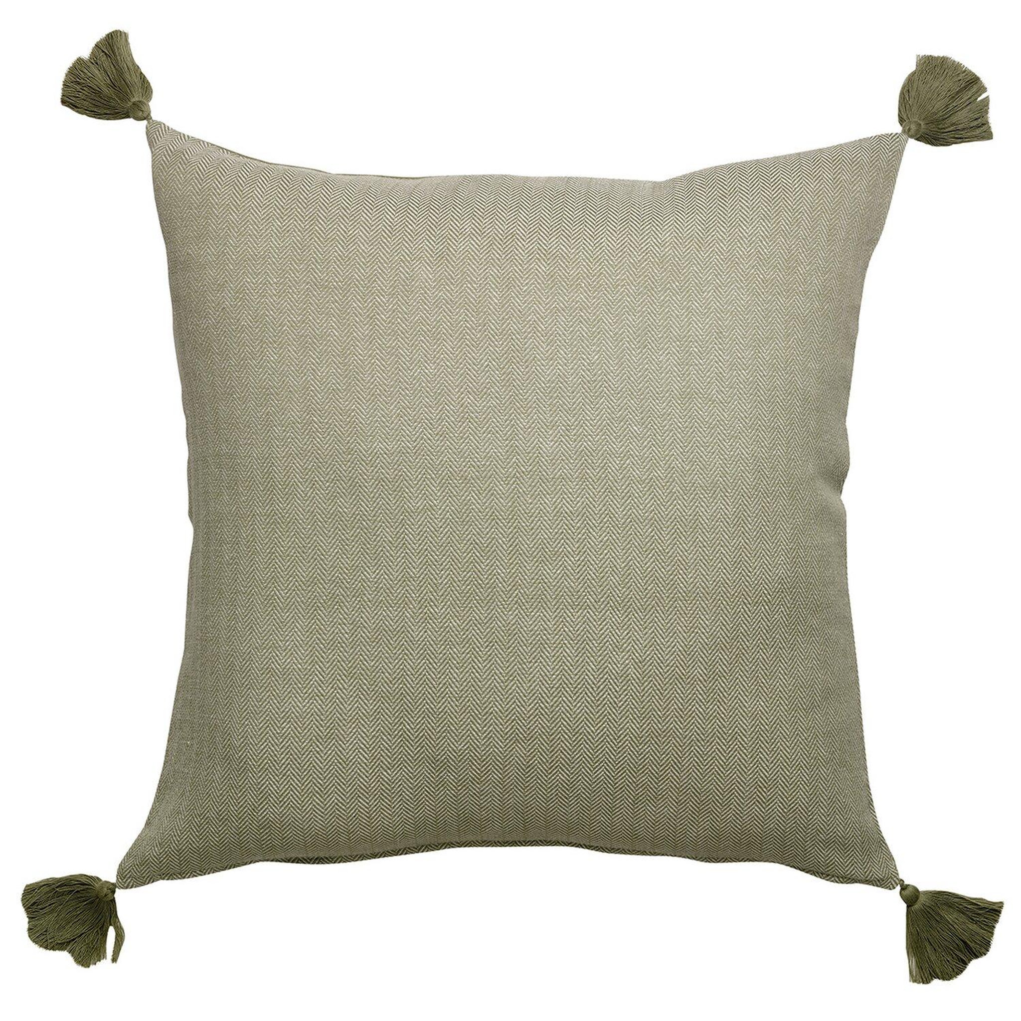 Voir la diapositive 1 : Les Ateliers du Linge Maxi coussin dehoussable 100% coton 1kg zena