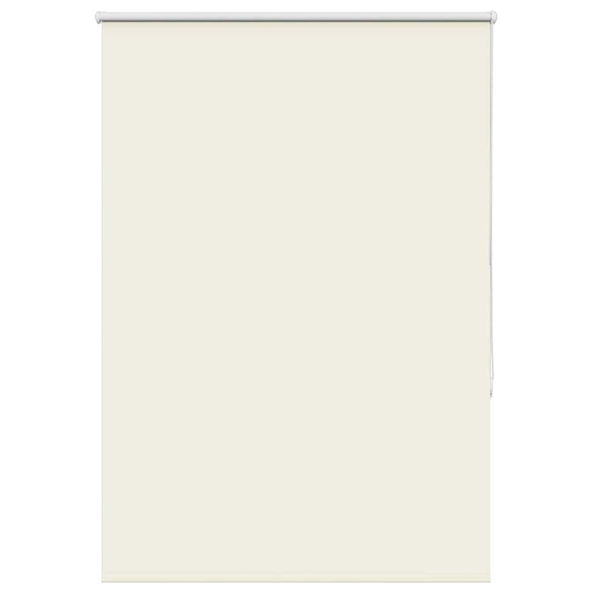 VIDAXL Store enrouleur occultant blanc casse 90x175cm largeur du tissu