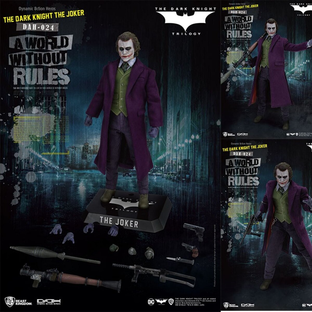 Abysse corp Figurine  Batman The Dark Knight  Le Joker DC Comics