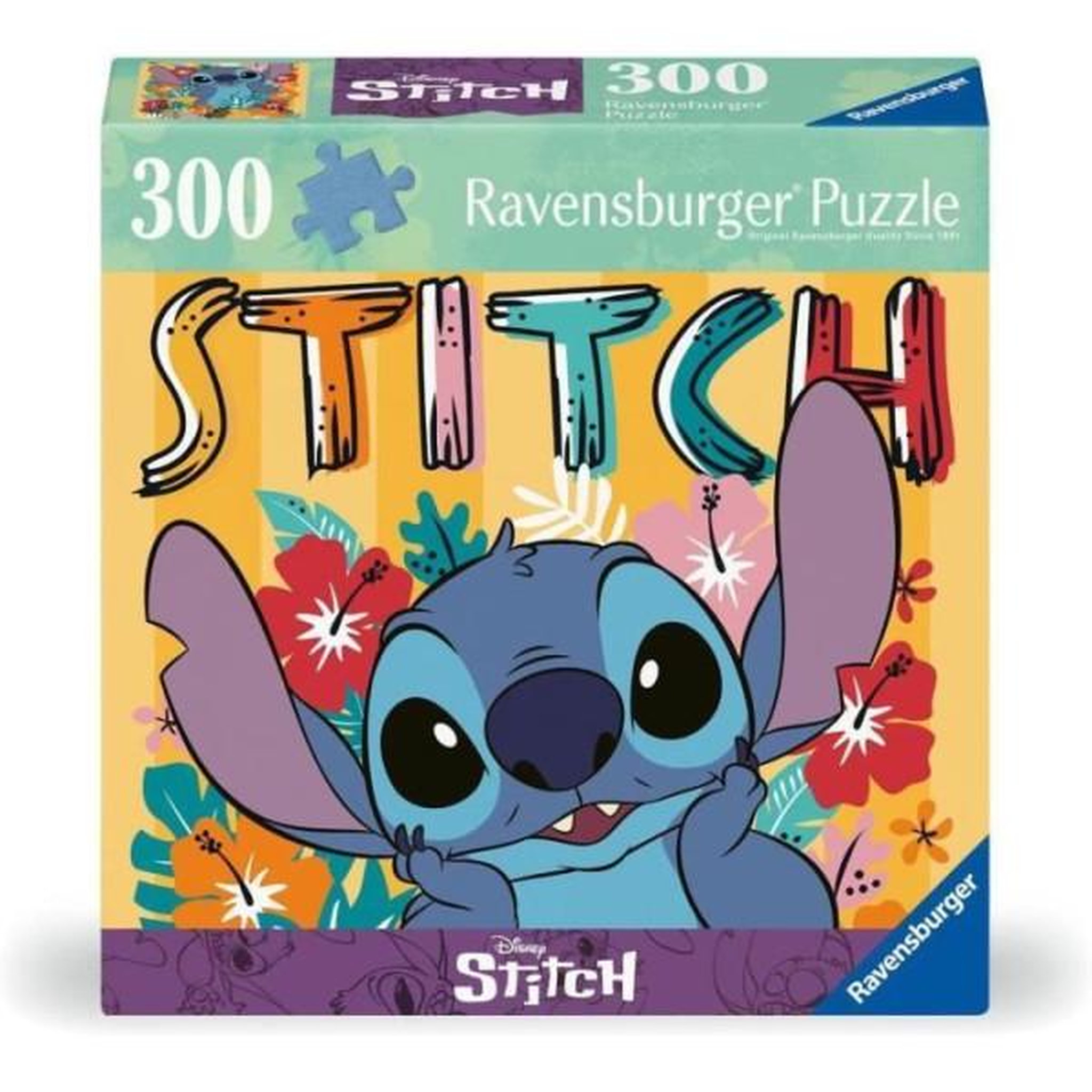 RAVENSBURGER Puzzle 300 pieces Stitch, Adultes et enfants des 8 ans, Puzzle de qualité supérieure, Disney, 13399, Ravensburger