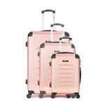 BLUESTAR BLUESTAR - Set de 3 Valises OPERA 75 cm 4 Roues. Coloris disponibles : Gris