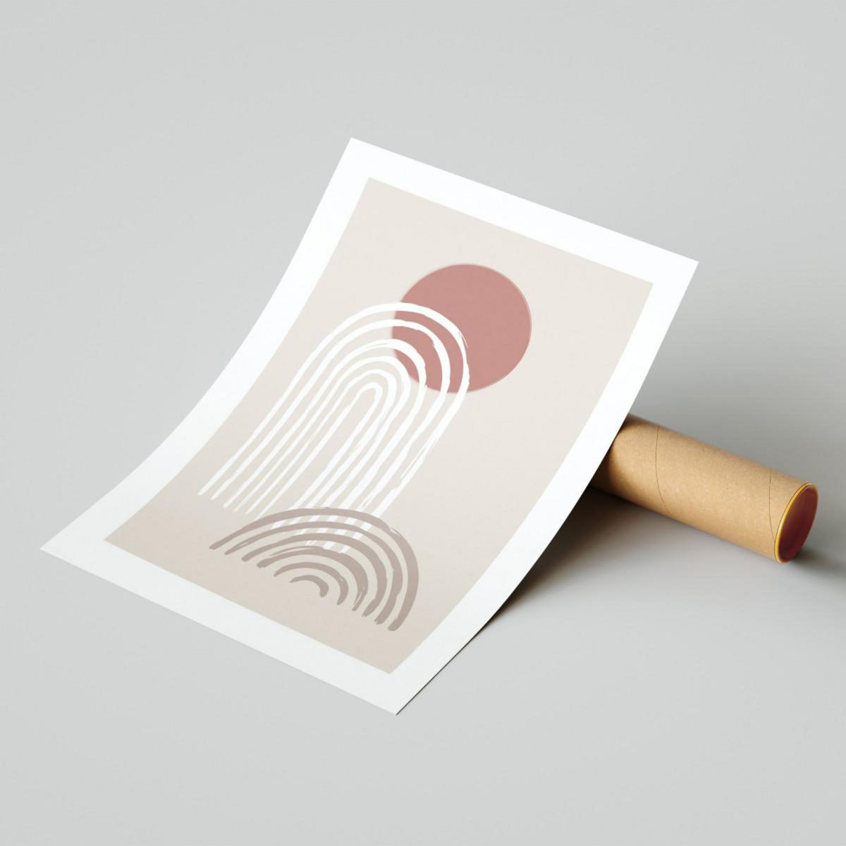 FUTURE HOME Affiche papier imprimé arche sans cadre