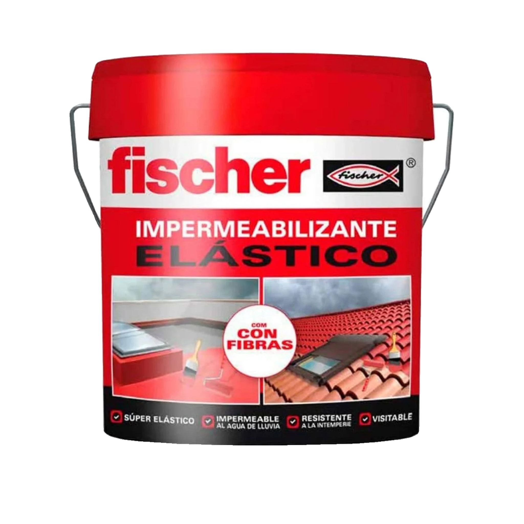 Fischer Produit d'étanchéité fischer 558428 liquide rouge