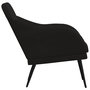 Voir la diapositive 4 : VIDAXL Fauteuil Noir 63x76x80 cm Velours