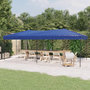 Voir la diapositive 1 : VIDAXL Tente de reception pliable Bleu 3x6 m