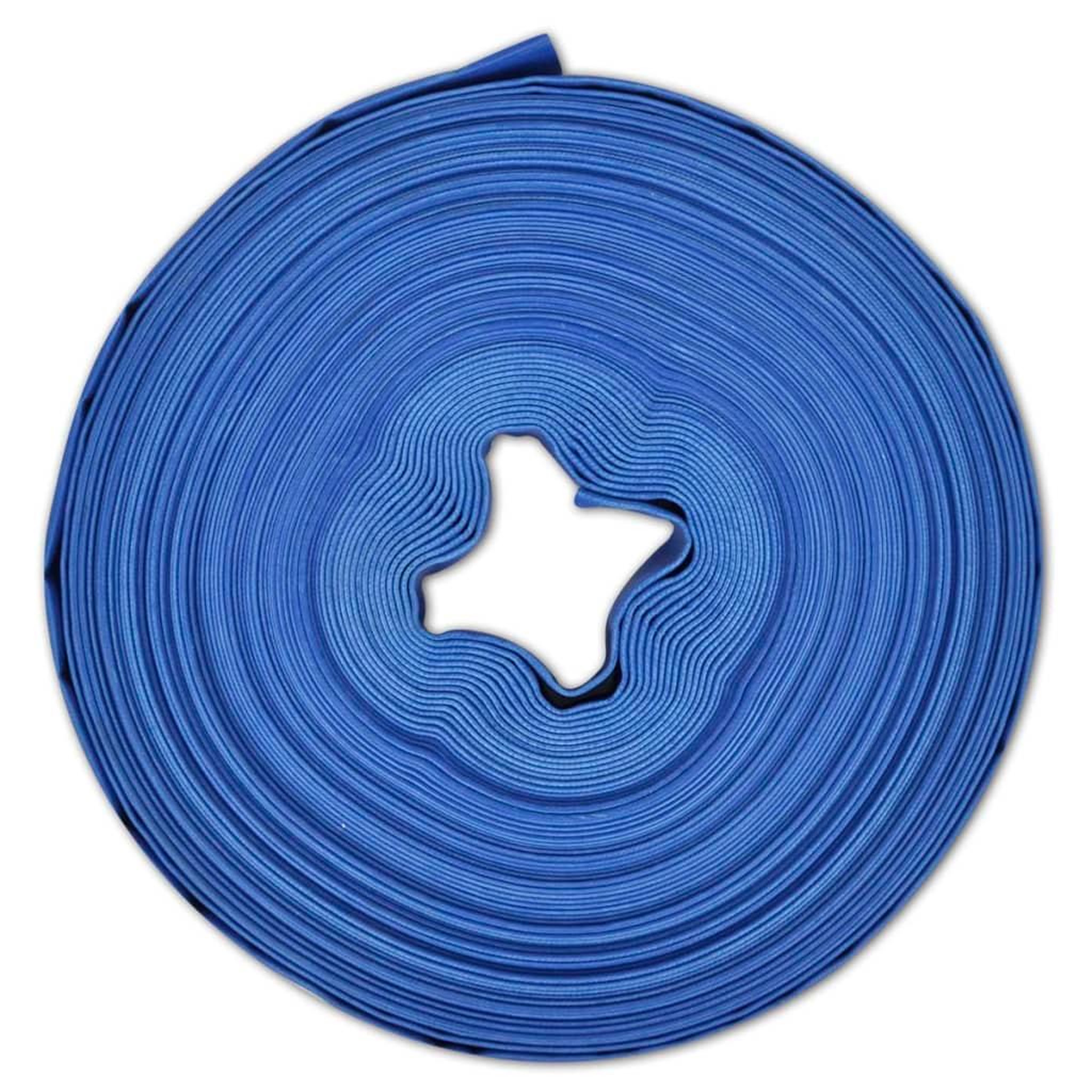 Voir la diapositive 4 : VIDAXL Tuyau plat 50 m 1 pouce PVC