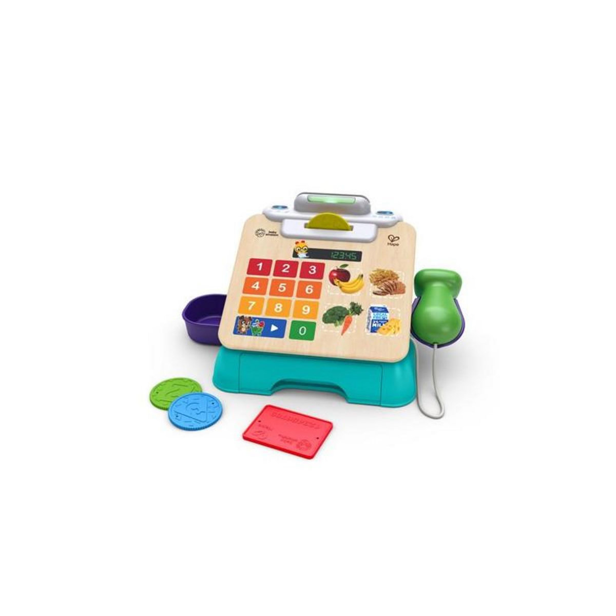 Hape Jeu d éveil Hape Caisse enregistreuse Magic Touch