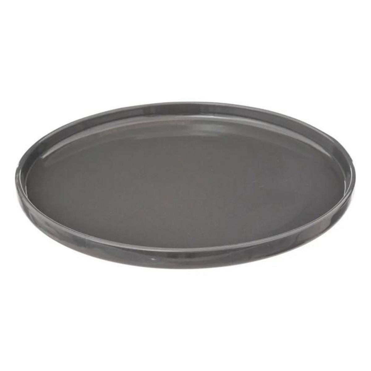 SECRET DE GOURMET Lot de 6 Assiettes à Dessert  Marie  20cm Gris