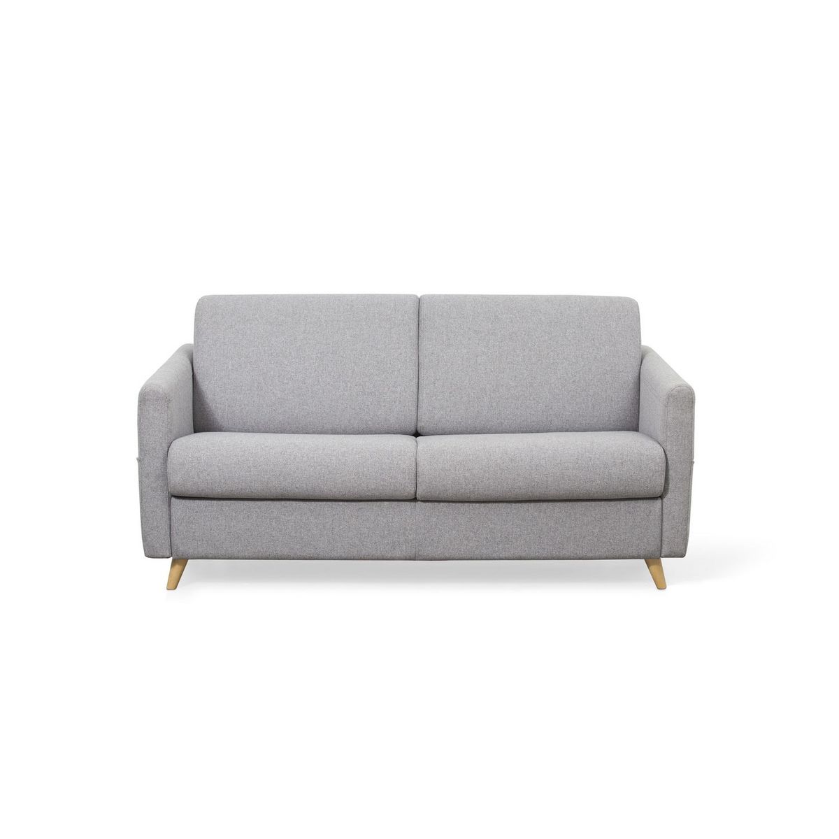 Canapé convertible  140 cm système couchage express 3 places en tissu TAMY