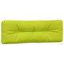Voir la diapositive 5 : VIDAXL Coussins de palette lot de 2 vert vif tissu