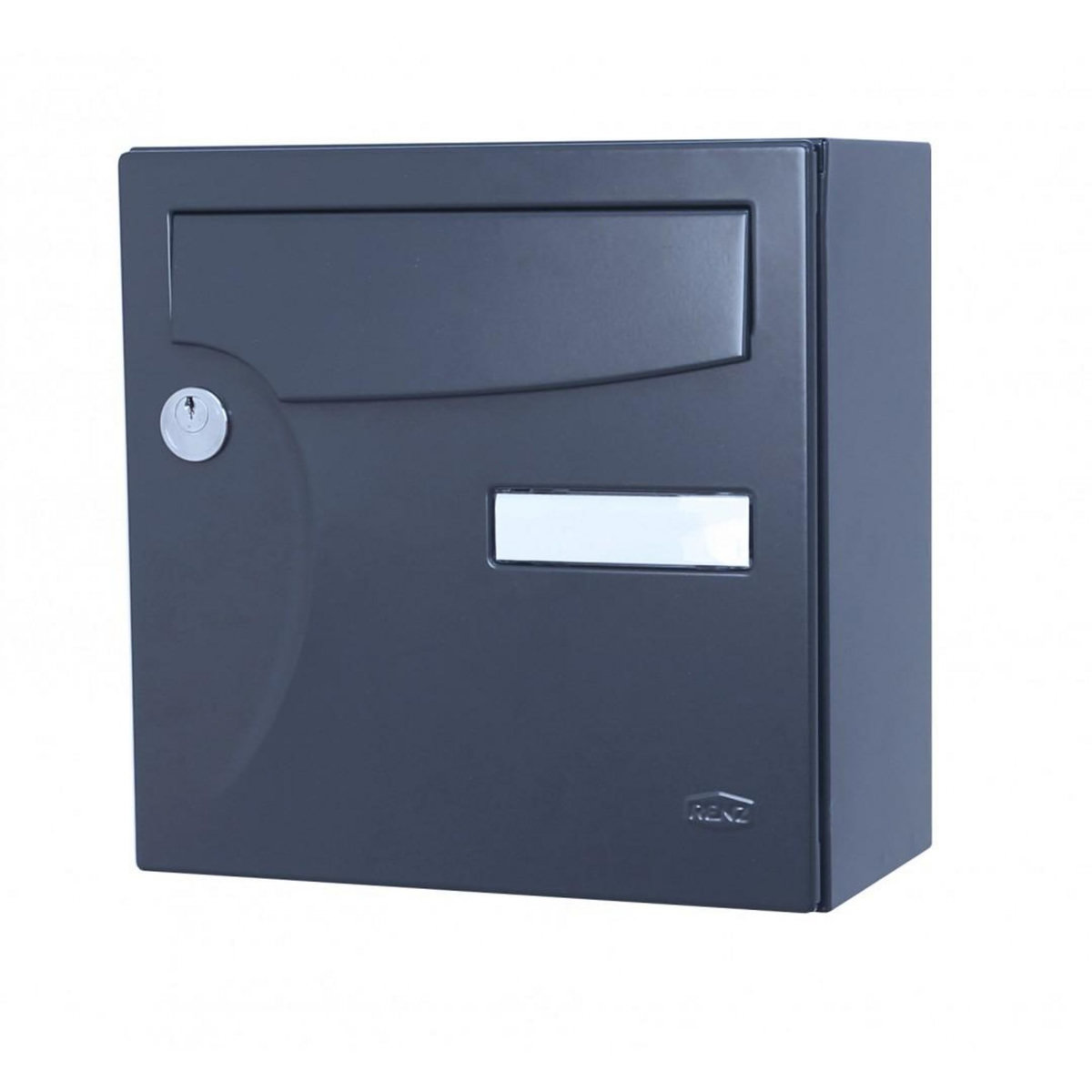 RENZ Boîte aux lettres compacte 1 porte extérieur RENZ acier anthracite mat