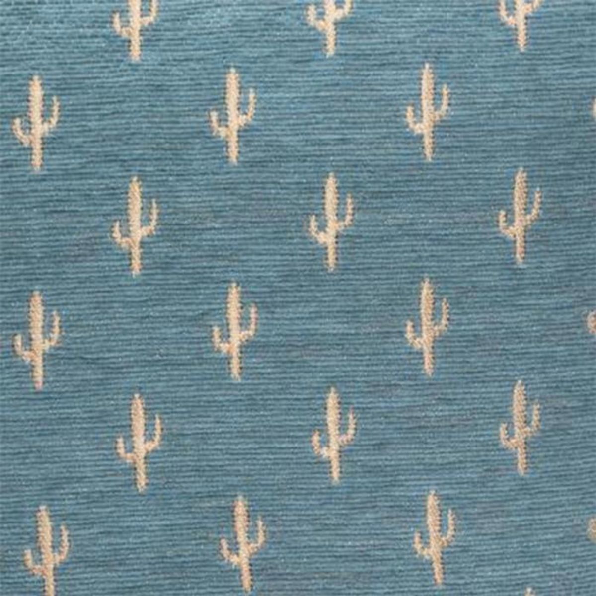 ATMOSPHERA Housse de Coussin  Chen Cact  40x40cm Bleu