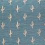Voir la diapositive 4 : ATMOSPHERA Housse de Coussin  Chen Cact  40x40cm Bleu